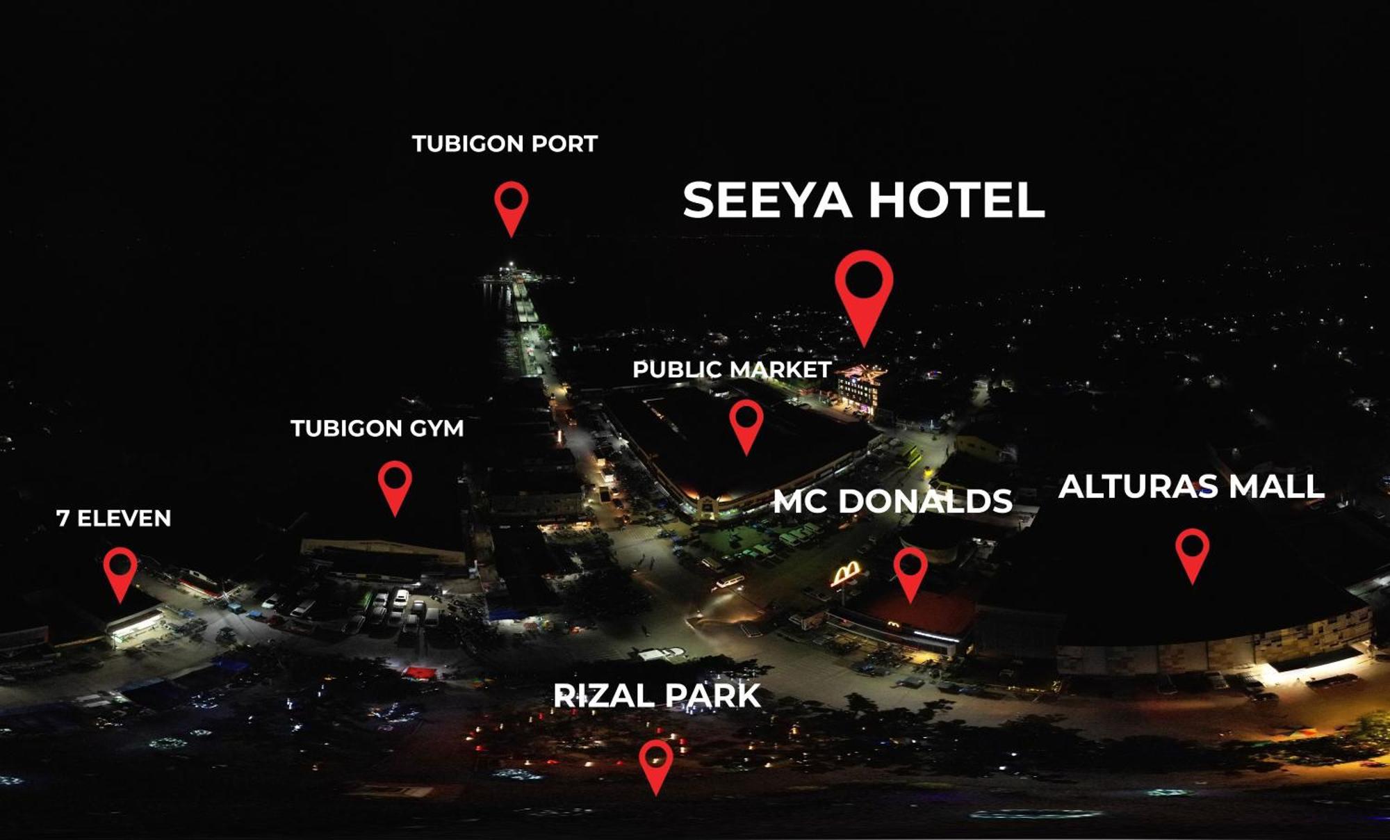 Seeya Hotel Tubigon Экстерьер фото